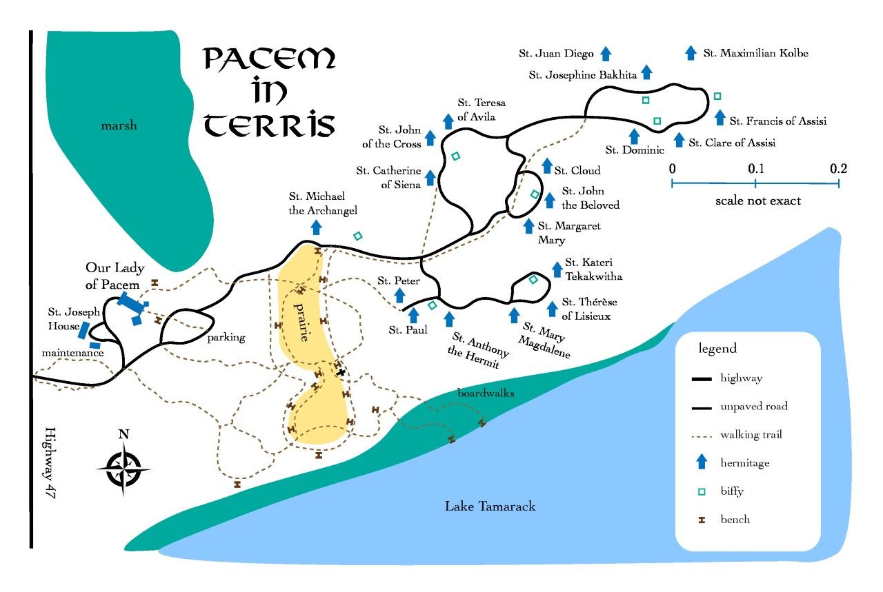 Map of Pacem in Terris